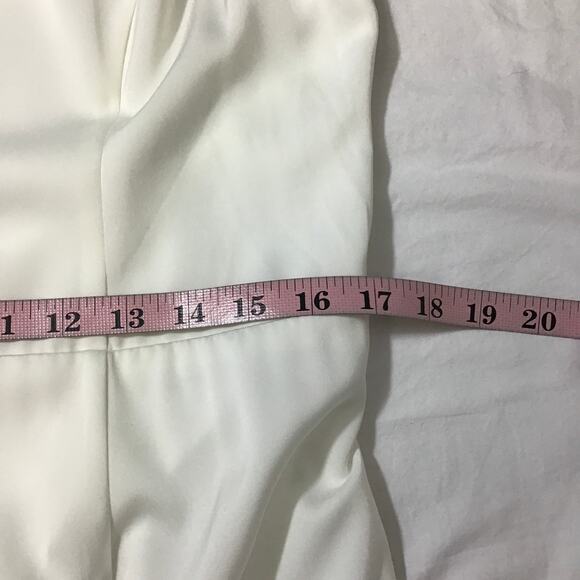 LULU'S XL White Radiant Adoration Lace Backless Halter Neck Maxi Dress NEW b166 - Picture 5 of 9